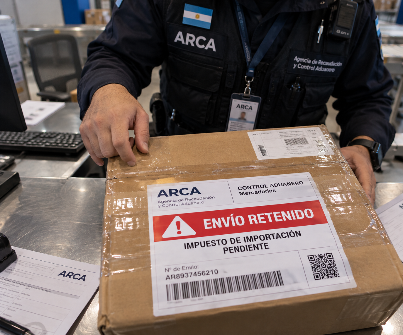 Etiqueta de envío